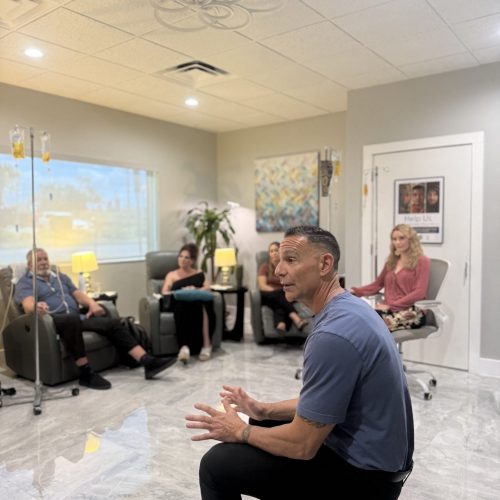Clinicians participating in ketamine training